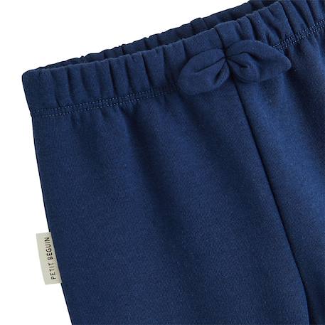 Pantalon bébé en molleton ollie Bleu 4 - vertbaudet enfant 