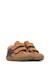 Chaussures premiers pas bébé en cuir kolde 2 à scratch Marron-marine+Rose-bleu 2 - vertbaudet enfant 