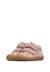 Chaussures barefoot fille en daim amur à scratch, broderies champignons Rose-rose clair 5 - vertbaudet enfant 