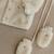 Moufles teddy sand flowers (0-3 mois) Beige+Beige 3 - vertbaudet enfant 