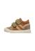 Baskets montantes bébé garçon en cuir et daim zylka high à scratch Gris-marron-beige 3 - vertbaudet enfant 