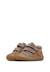 Chaussures barefoot enfant en cuir et daim sabby à scratch Cognac-gris foncé+Marron-vert olive+Rose poudré-rose 5 - vertbaudet enfant 