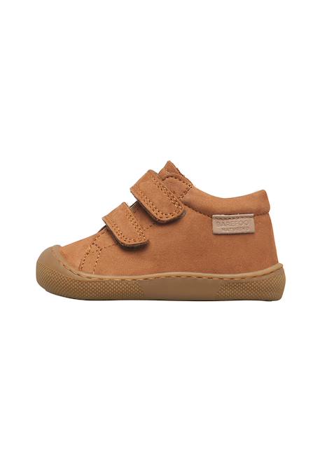 Chaussures barefoot bébé garçon en cuir amur à scratch Kaki+Marine+Marron 13 - vertbaudet enfant 