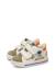 Baskets bébé garçon en cuir et daim jalip à scratch Blanc-gris+Blanc-vert 10 - vertbaudet enfant 