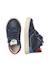 Baskets montantes enfant en cuir et daim hess high 3 à scratch Blanc-beige-rose poudré+Blanc-rose-rose poudré+Kaki-blanc-brun+Marine-bleu 19 - vertbaudet enfant 