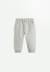 Pantalon de jogging enfant en molleton Gris 1 - vertbaudet enfant 