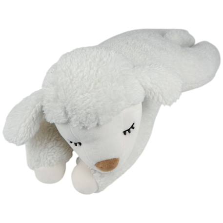 Peluche nemu nemu dodo le mouton blanc (53 cm) Blanc, noir 2 - vertbaudet enfant 