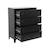 Commode industrielle acier 4 tiroirs - soho Bleu+Noir+Terracotta 10 - vertbaudet enfant 