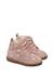 Bottines bébé fille en daim robin new à zip, broderies cœurs Beige-marron+Rose-marron 7 - vertbaudet enfant 