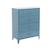 Commode industrielle acier 4 tiroirs - soho Bleu+Noir+Terracotta 2 - vertbaudet enfant 
