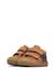 Chaussures premiers pas bébé en cuir kolde 2 à scratch Marron-marine+Rose-bleu 5 - vertbaudet enfant 