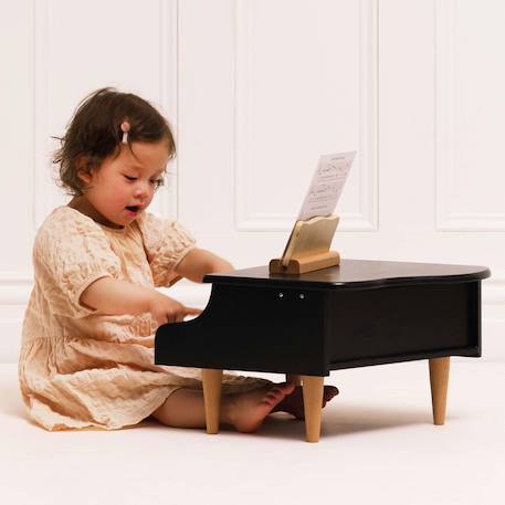Piano à queue en bois fsc Noir, blanc 2 - vertbaudet enfant 