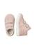 Baskets montantes fille en cuir et tissu pinn high à scratch Rose poudré-platine 4 - vertbaudet enfant 