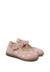 Ballerines bébé fille en daim plinpi 2, broderies cœurs Rose-marron 2 - vertbaudet enfant 