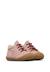 Chaussures premiers pas bébé fille en daim cocoon, broderies arc-en-ciel Rose-violet 2 - vertbaudet enfant 