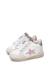 Baskets montantes bébé fille en cuir et daim alnoite high 2 Blanc-rose 5 - vertbaudet enfant 