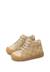 Baskets bébé fille en daim snopes à zip Beige-platine 5 - vertbaudet enfant 