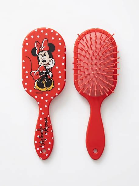 Brosse à cheveux démêlante rectangulaire minnie mouse Rouge 3 - vertbaudet enfant 