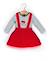 Ensemble robe + haut bébé fille Rouge rubis 1 - vertbaudet enfant 