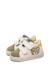 Baskets bébé garçon en cuir et daim geordi 3 à scratch Blanc-vert 5 - vertbaudet enfant 