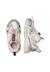Baskets bébé fille en tissu synthétique wave Argent-rose-blanc 4 - vertbaudet enfant 