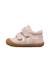 Chaussures premiers pas bébé fille en daim cocoon à scratch Rose poudré-céleste 3 - vertbaudet enfant 