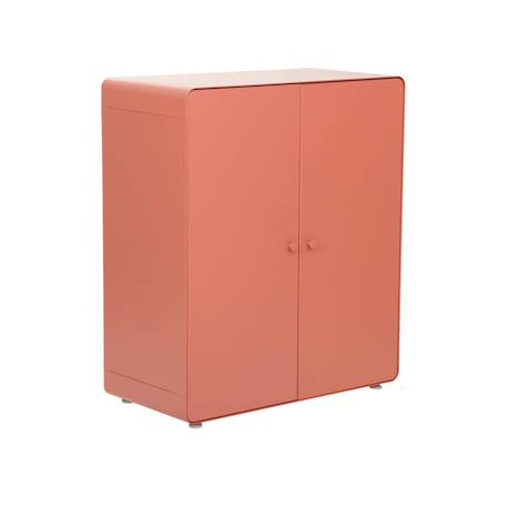 Commode armoire métal 2 portes - tribeca Beige+Bleu+Noir+Terracotta 20 - vertbaudet enfant 