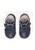Baskets bébé garçon en cuir michael 3 Kaki-bleu+Orange-bleu 9 - vertbaudet enfant 