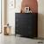 Commode industrielle acier 4 tiroirs - soho Bleu+Noir+Terracotta 7 - vertbaudet enfant 