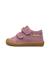 Chaussures barefoot bébé fille en cuir et daim amur à scratch Magnolia-platine 3 - vertbaudet enfant 