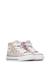 Baskets montantes fille en tissu irisé ylfas Argent 2 - vertbaudet enfant 