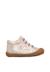 Chaussures premiers pas bébé fille en cuir cocoon Platine-rose 1 - vertbaudet enfant 