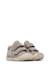 Chaussures premiers pas bébé fille en cuir et daim kolde à scratch Gris-argent 2 - vertbaudet enfant 