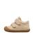 Chaussures premiers pas bébé fille en daim cocoon à scratch Platine-marron 3 - vertbaudet enfant 