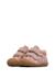 Chaussures premiers pas bébé fille en daim cocoon à scratch, broderies papillons Rose-marron 5 - vertbaudet enfant 