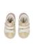 Baskets bébé fille en cuir et daim yelai à scratch Blanc-argenté+Blanc-platine 9 - vertbaudet enfant 