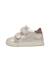 Baskets bébé fille en cuir et daim kiner à scratch Platine-beige 3 - vertbaudet enfant 