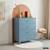 Commode industrielle acier 4 tiroirs - soho Bleu+Noir+Terracotta 1 - vertbaudet enfant 