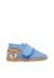Chaussons enfant en tissu carillon, avec patch ours Céleste-beige+Rose-beige 1 - vertbaudet enfant 
