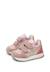 Baskets bébé en daim et tissu technique nuppi à scratch Kaki-orange+Rose-platine 10 - vertbaudet enfant 