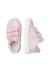 Baskets fille en tissu hasselt 2 à scratch, avec paillettes Rose-blanc-argenté 4 - vertbaudet enfant 