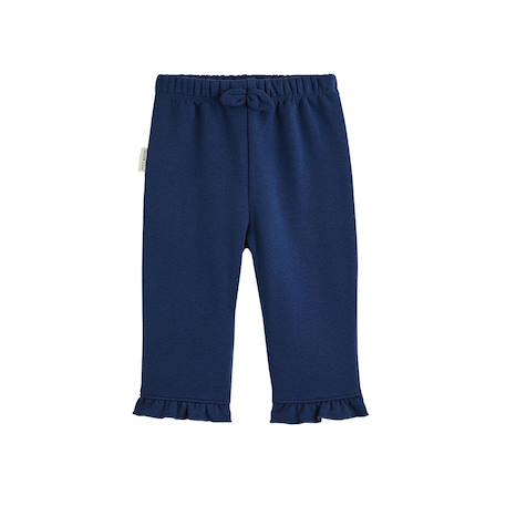 Pantalon bébé en molleton ollie Bleu 2 - vertbaudet enfant 