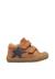 Chaussures premiers pas bébé en cuir kolde 2 à scratch Marron-marine+Rose-bleu 1 - vertbaudet enfant 