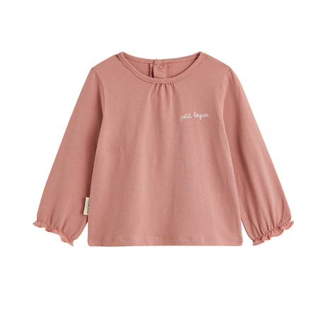 Lot de 3 t-shirts bébé manches longues Rose 5 - vertbaudet enfant 