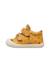 Chaussures premiers pas bébé garçon en cuir cocoon à scratch Citrouille-blanc 3 - vertbaudet enfant 