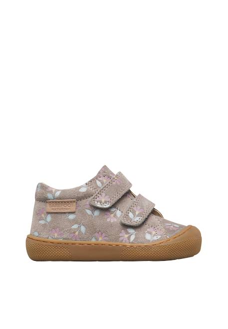 Chaussures barefoot fille en daim amur à scratch Gris foncé 1 - vertbaudet enfant 