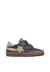 Baskets bébé garçon en cuir singery à scratch Bleu-bleu ciel-marron 1 - vertbaudet enfant 