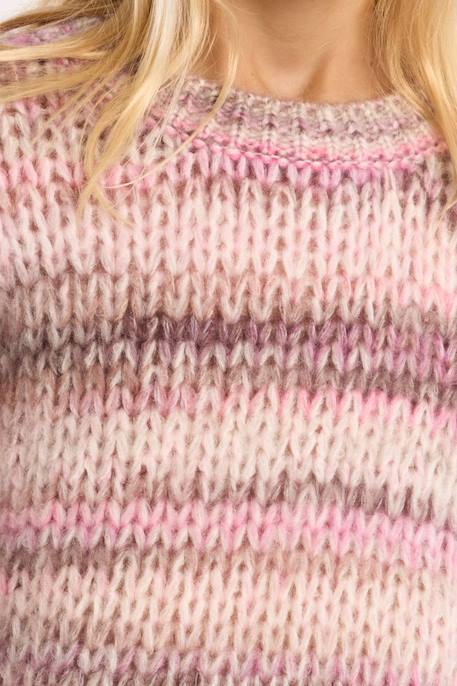 Pull en tricot tie-dye Camel+Rose 7 - vertbaudet enfant 