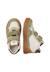 Baskets montantes bébé en cuir et daim hess high 3 à scratch Blanc-beige-rose poudré+Blanc-rose-rose poudré+Kaki-blanc-brun+Marine-bleu 14 - vertbaudet enfant 