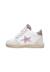 Baskets montantes bébé fille en cuir et daim alnoite high 2 Blanc-rose 3 - vertbaudet enfant 